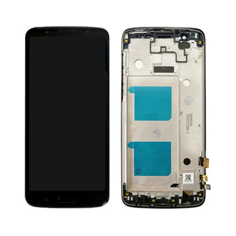 Motorola Moto G6 LCD Assembly - Original with Frame (Black)
