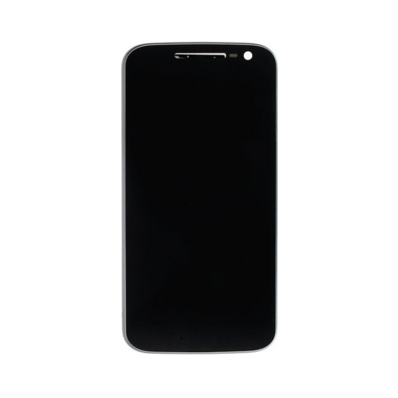 Motorola Moto G4 LCD Assembly - Original with Frame (Black)
