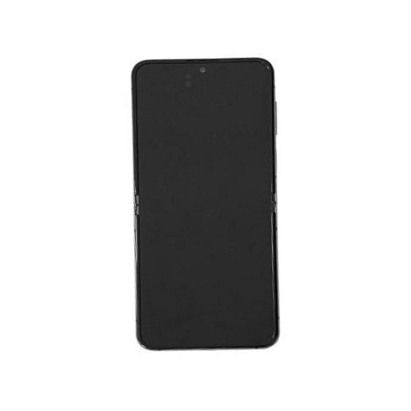 Samsung Galaxy Z Flip 5 - OLED Assembly with Frame - Graphite (Service Pack)