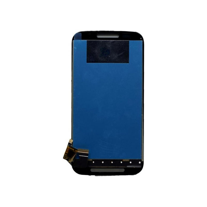 Motorola Moto E (2014) LCD Assembly - Original with Frame (Black)