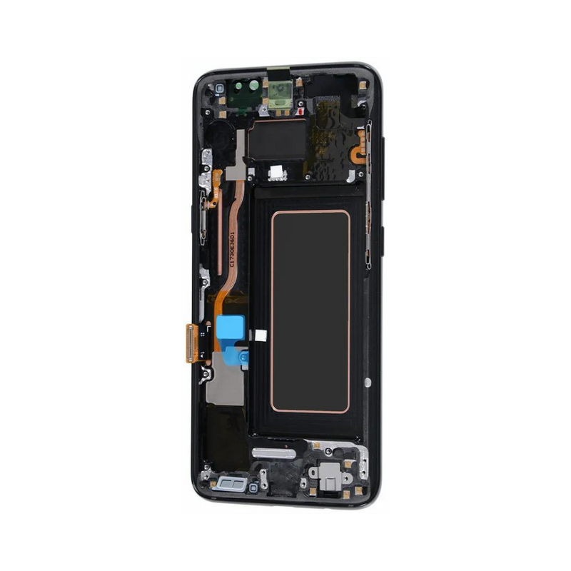 Samsung Galaxy S8 Active - OLED Assembly with Frame (Compatible with all carriers) (Glass Change)