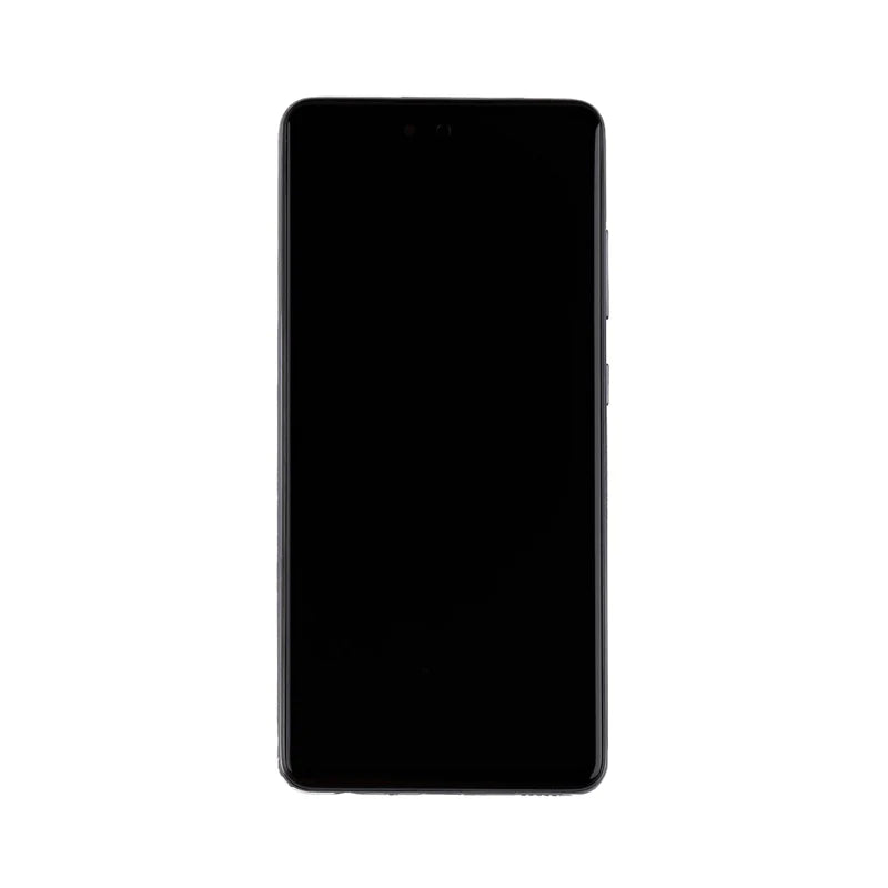 Samsung Galaxy A52 - OLED Screen Assembly with Frame Black (Service Pack)