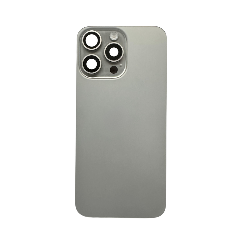 iPhone 15 Pro Max Back Glass (Natural Titanium)