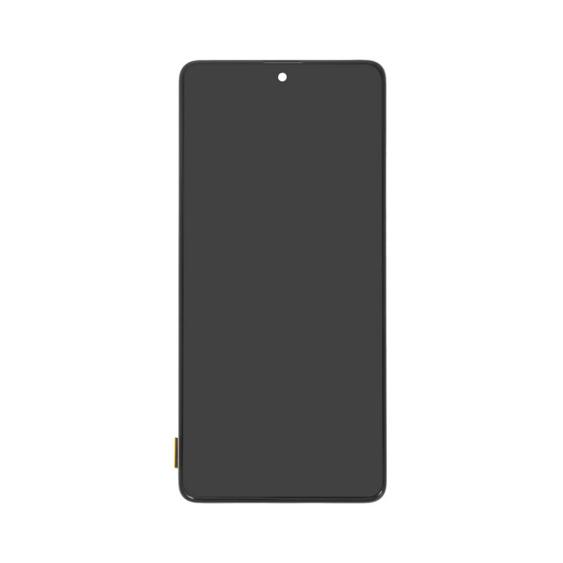 Samsung Galaxy A71 - OLED Aftermarket Assembly (Black) with Frame