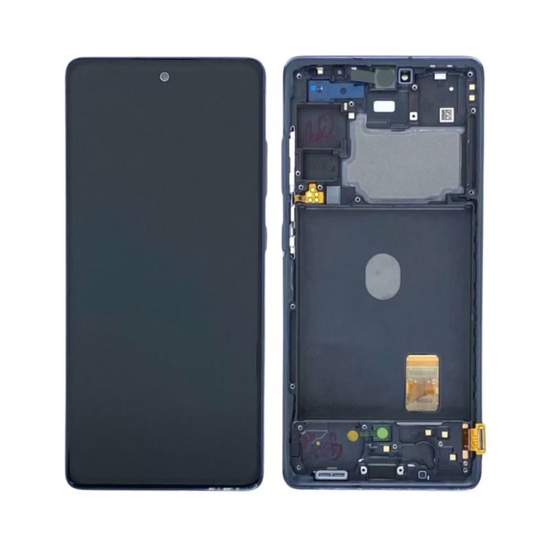 Samsung Galaxy S20 FE 5G - Premium OLED Assembly with frame Cloud Navy