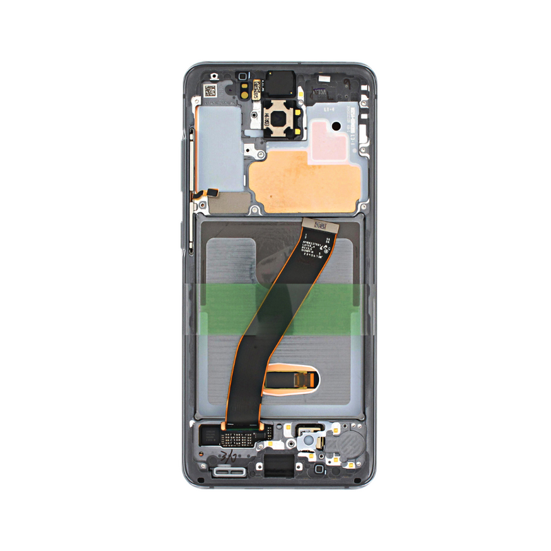 Samsung Galaxy S20 5G - Original Pulled OLED Assembly with frame Cosmic Grey - (B Grade)