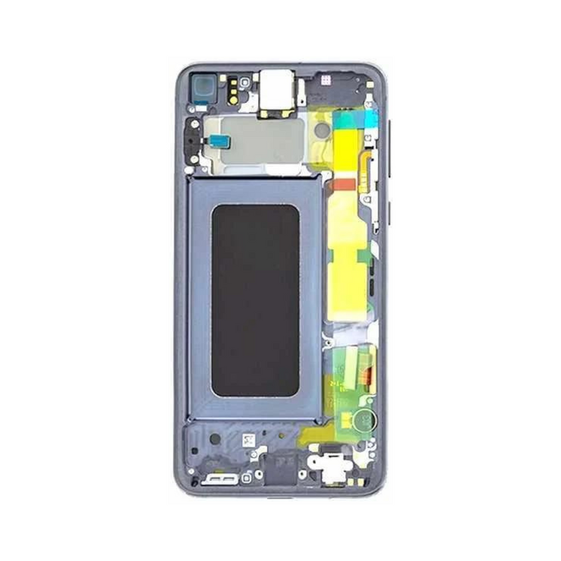 Samsung Galaxy S10e - OLED Assembly with Frame (Compatible with all carriers) Prism Black (Glass Change)