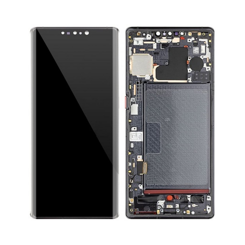 Huawei Mate 30 Pro LCD Assembly (Changed Glass) - Original with Frame (Black)
