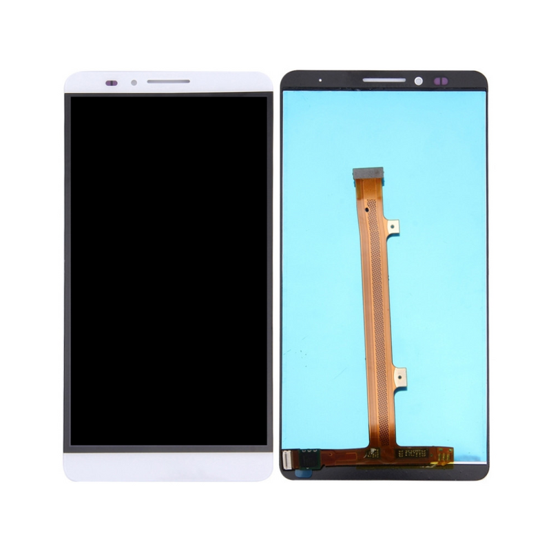 Huawei Ascend Mate 7 LCD Assembly (Changed Glass) - Original without Frame (Silver)