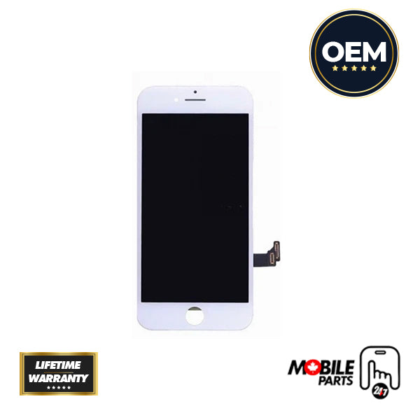 iPhone SE (2020) LCD Assembly - (Glass Change) - White