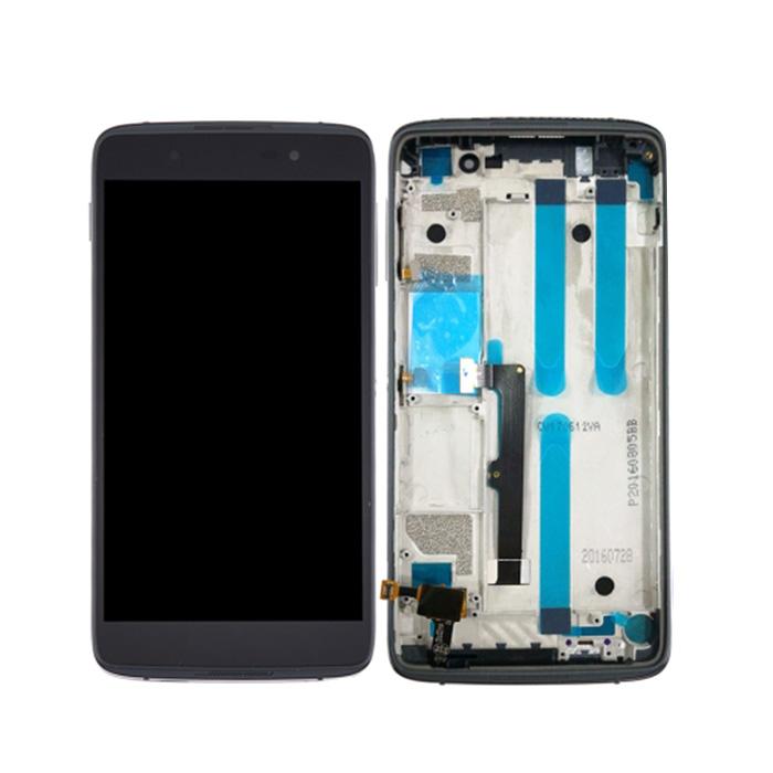 BlackBerry Dtek 50 LCD Assembly (Changed Glass) - Original with Frame