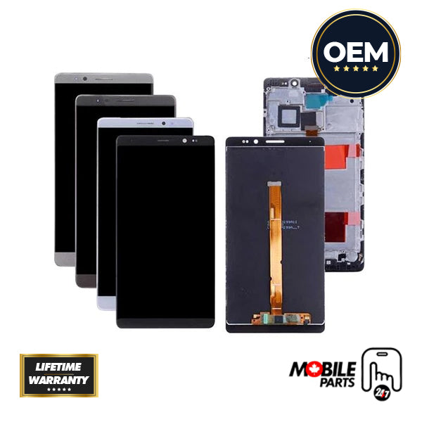 Huawei Mate 8 LCD Assembly (Changed Glass) - Original without Frame (Silver)