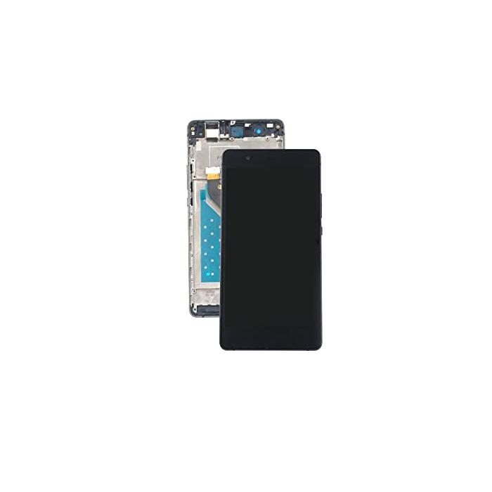 Huawei P9 Lite LCD Assembly - Original with Frame (Black)