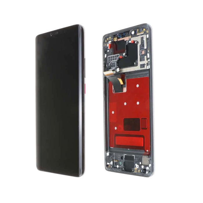 Huawei Mate 20 Pro LCD Assembly (Changed Glass) - Original with Frame (Black)
