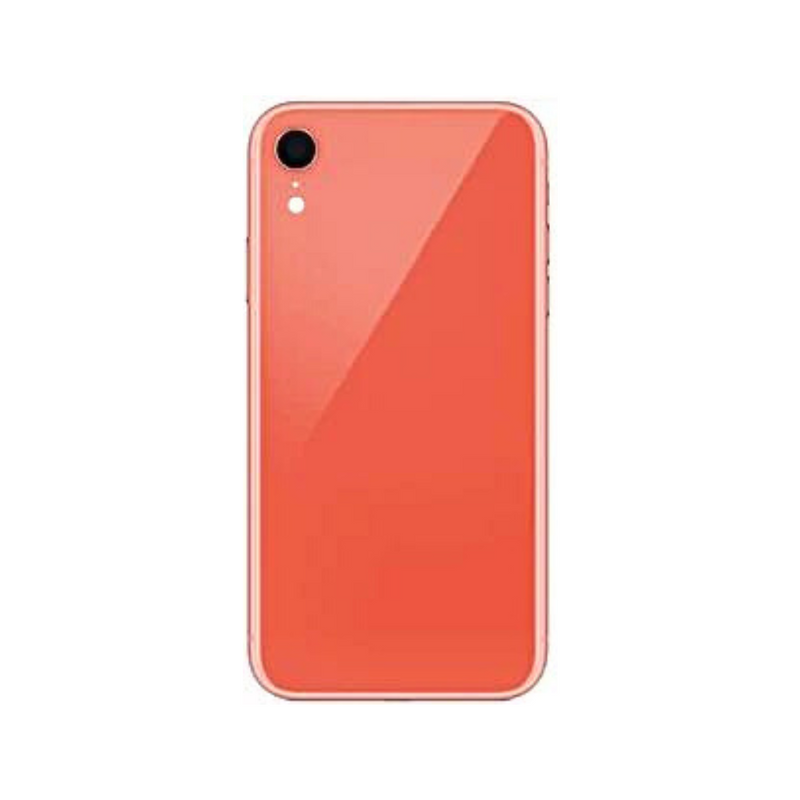 OEM Pulled iPhone XR Housing (A Grade) with Small Parts Installed - Coral (with logo)