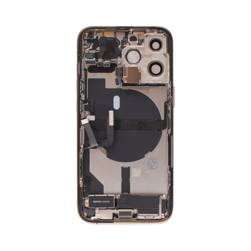 OEM Pulled iPhone 13 Pro Max Housing (A Grade) with Small Parts Installed - Gold (with logo)