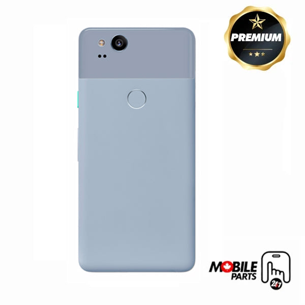 Google Pixel 2 Back Cover with camera lens (Blue)