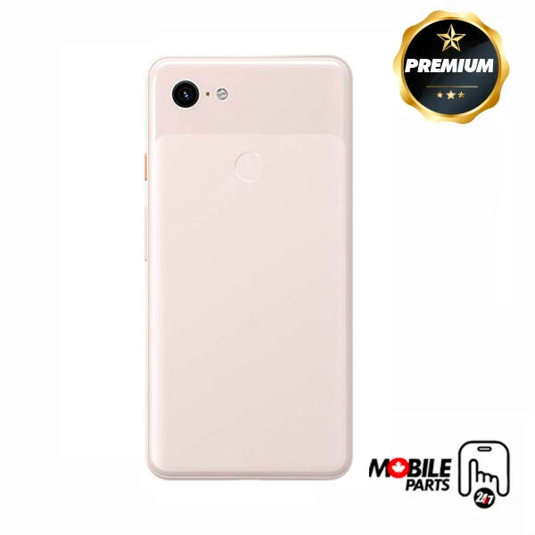 Google Pixel 3 Back Cover with camera lens (Pink)