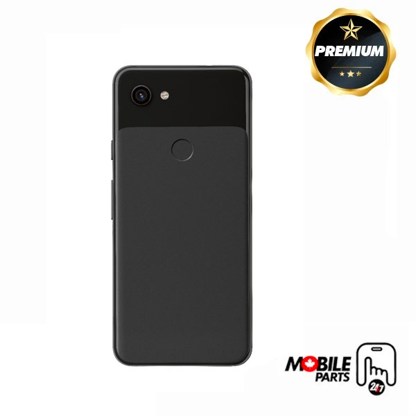 Google Pixel 3a Back Cover with camera lens (Black)