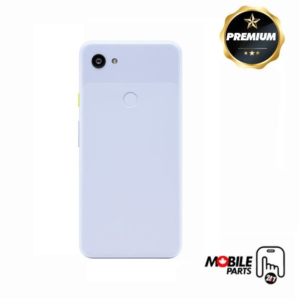 Google Pixel 3a XL Back Cover with camera lens (Purple)