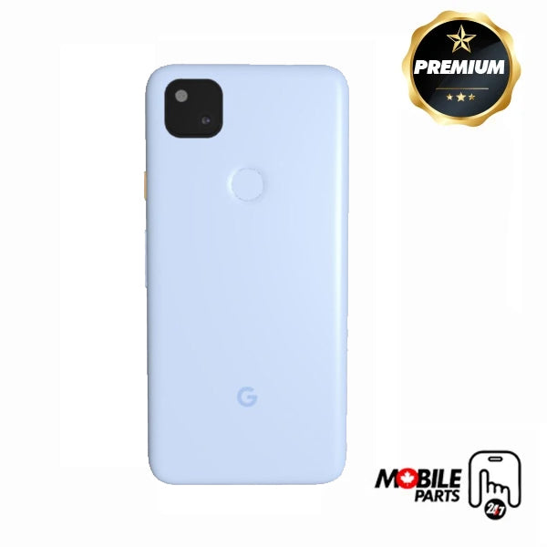 Google Pixel 4a Back Cover with camera lens (Blue)