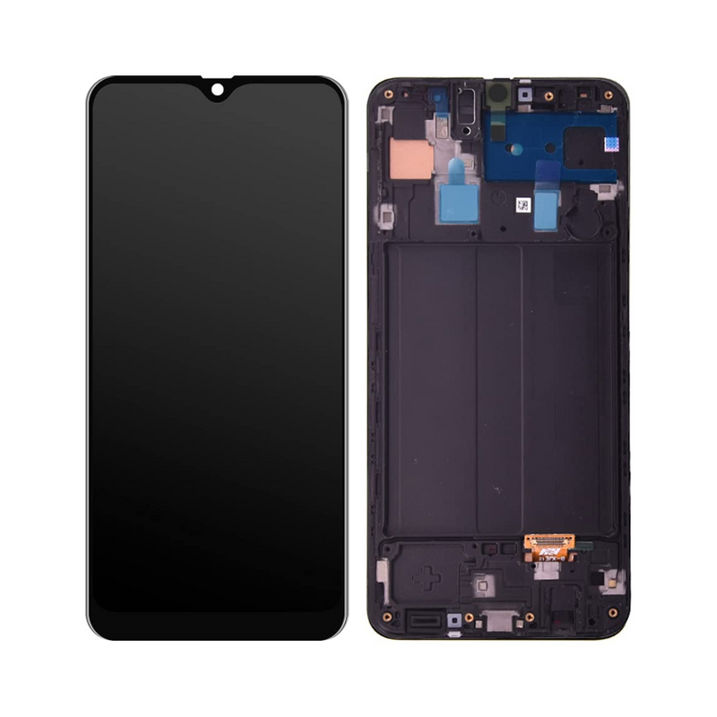 Samsung Galaxy A30 - LCD Screen Assembly with Frame (Glass Change)