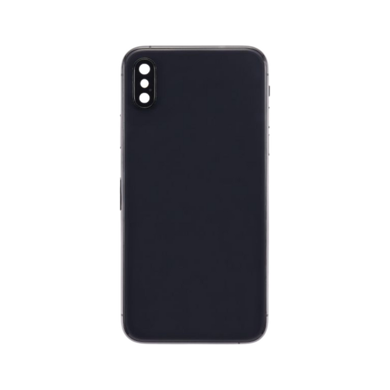 OEM Pulled iPhone X Housing (B Grade) with Small Parts Installed - Space Grey (with logo)