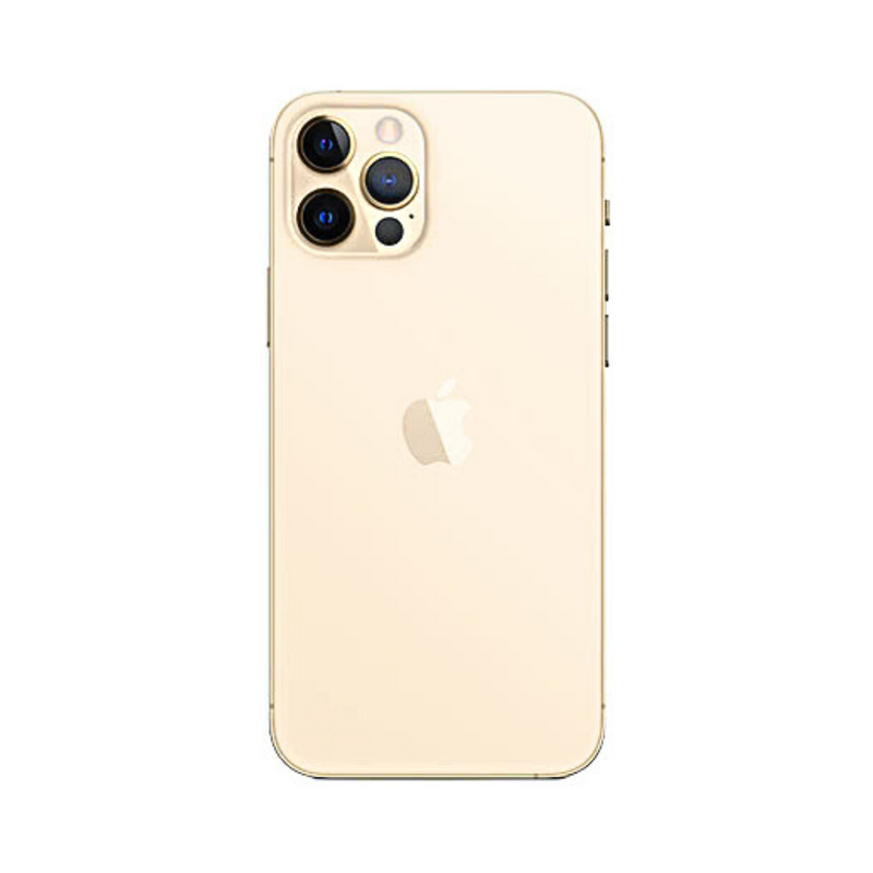 OEM Pulled iPhone 12 Pro Max Housing (A Grade) with Small Parts Installed - Gold (with logo)