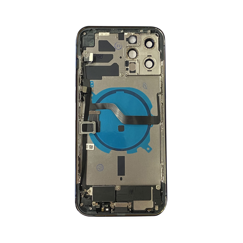 OEM Pulled iPhone 12 Pro Max Housing (B Grade) with Small Parts Installed - Gold (with logo)