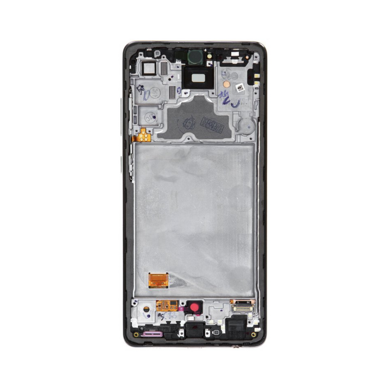 Samsung Galaxy A72 OLED Assembly with Frame - Premium