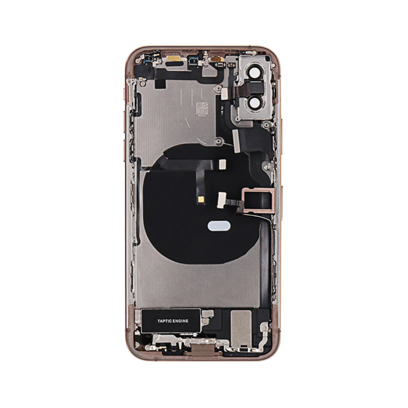 OEM Pulled iPhone XS Max Housing (A Grade) with Small Parts Installed - Gold (with logo)