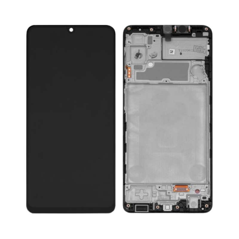 Samsung Galaxy A22 4G - OLED Assembly with Frame - Premium