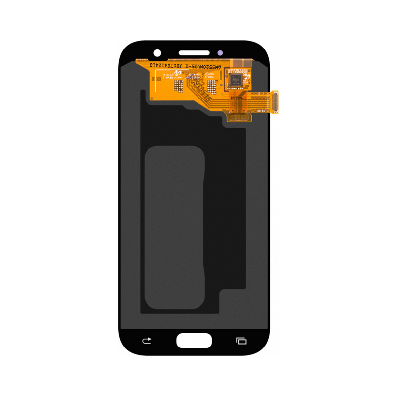 Samsung Galaxy A5 (A520) - OLED Assembly without frame (Glass Change) - Black