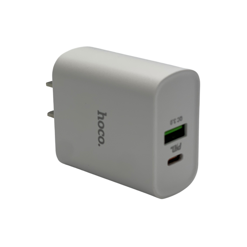 Hoco C80 20W Quick Charger Type-C + USB-A