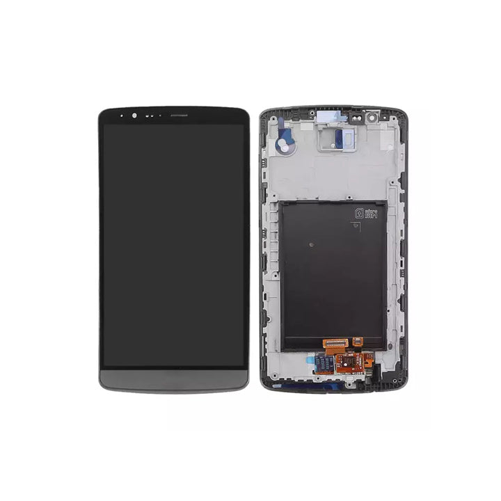 LG G3 LCD Assembly - Original with Frame (Grey) - Mobile Parts 247