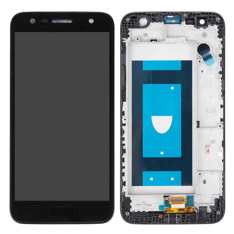 LG X Power 2 LCD Assembly - Original with Frame (Black)