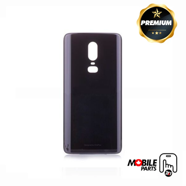 OnePlus 6 Back Cover with camera lens (Midnight Black)