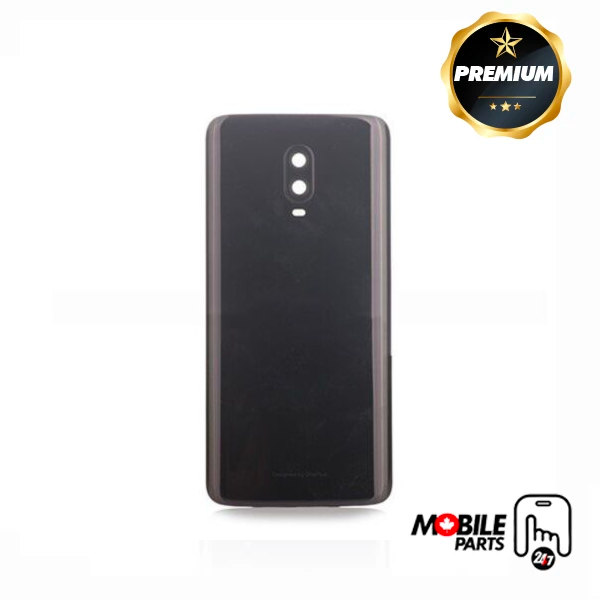 OnePlus 6T Back Cover with camera lens (Mirror Black)