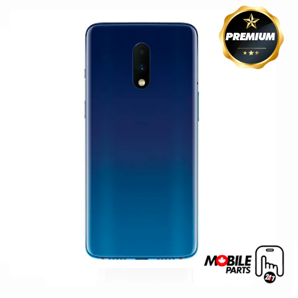 OnePlus 7 Back Cover with camera lens (Mirror Blue)