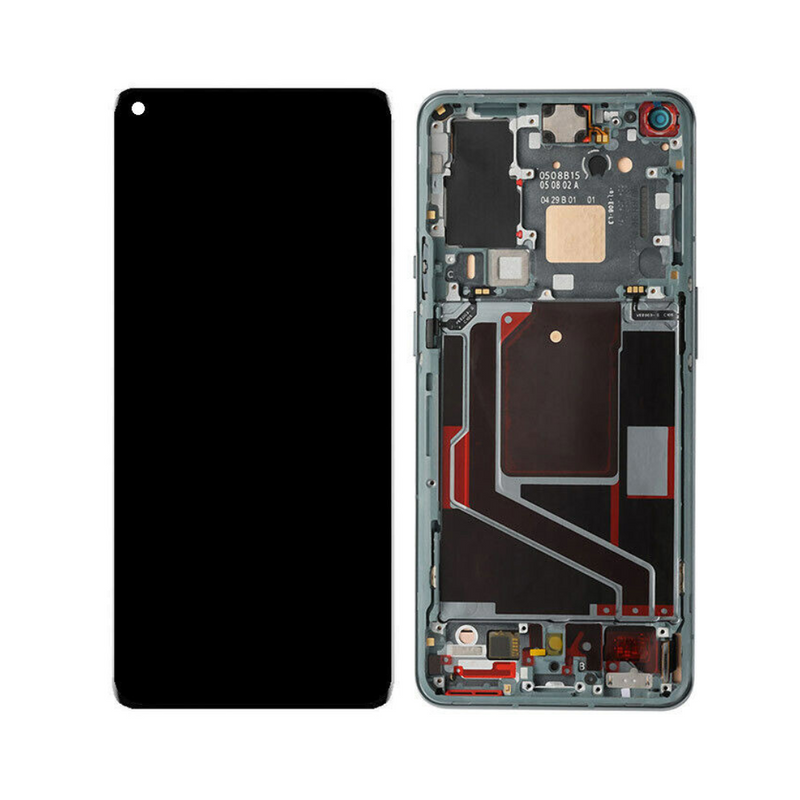 OnePlus 9 Pro- LCD Assembly (Pine Green) with Frame (Glass Change)