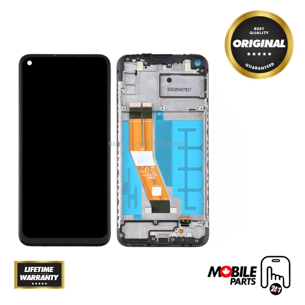Samsung Galaxy A11 (International version) - OLED Assembly (All Colours) with Frame (Glass Change)
