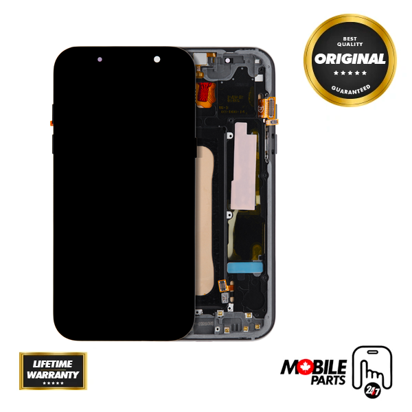 Samsung Galaxy A5 (A520) - Original LCD Assembly with Frame (Glass Change) - Black