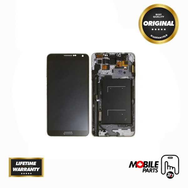 Samsung Galaxy Note 3 - Original LCD Assembly with frame Black