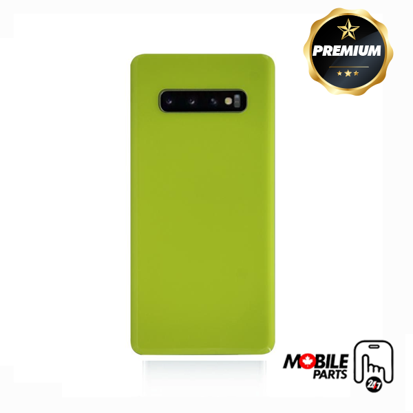 Samsung Galaxy S10 Plus Back Cover with camera lens (Canary Yellow)