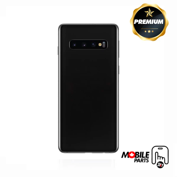 Samsung Galaxy S10 Back Cover with camera lens (Prism Black)
