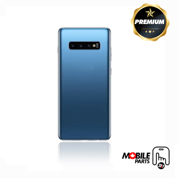 Samsung Galaxy S10 Back Cover with camera lens (Prism Blue)