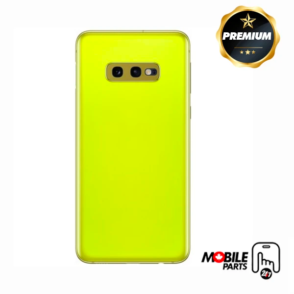 Samsung Galaxy S10e Back Cover Glass with camera lens (Canary Yellow)