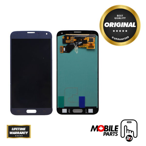 Samsung Galaxy S5 neo - OLED Assembly without frame Black (Glass Change)