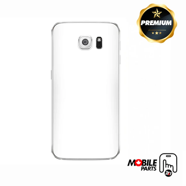 Samsung Galaxy S6 Back Cover with camera lens (White Pearl)