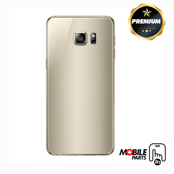 Samsung Galaxy S6 edge Back Cover with camera lens (Gold Platinum)